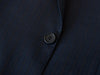 Sam Abouhassan Blue Pinstriped Nobility Wool Suit