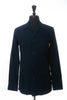 Ring Jacket Navy Blue Seersucker Chore Coat
