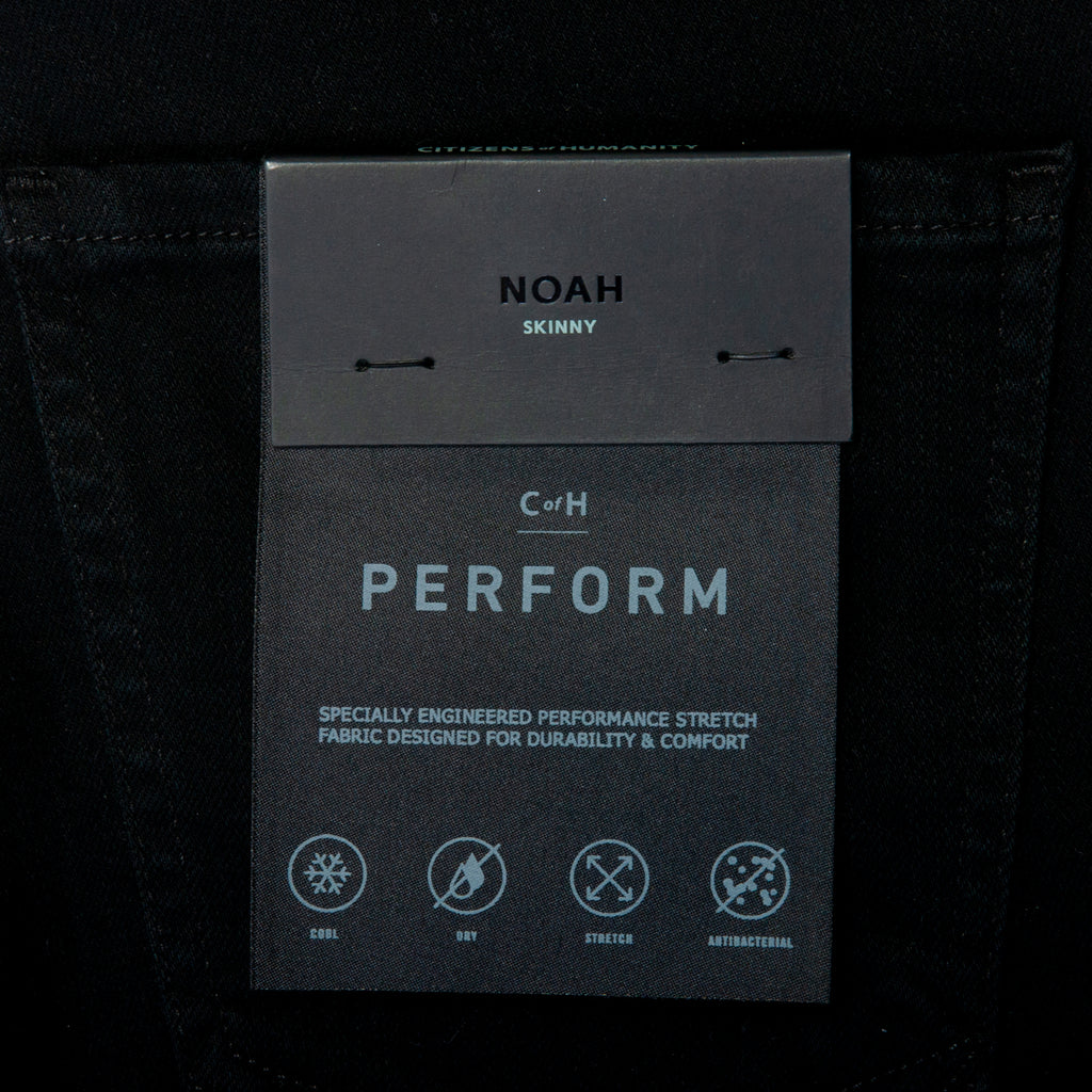 Citizens of Humanity Black Noah Skinny CoolMax Jeans