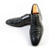 Hugo Boss Black Snakeskin Inlay Shoes
