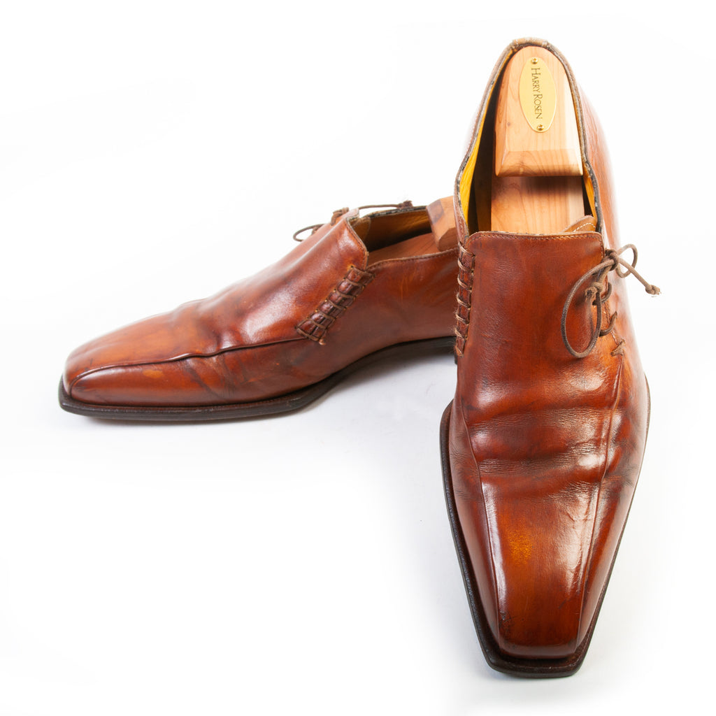 Stefano Branchini Brown Leather Shoes