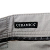 Alberto Light Gray Modern Fit Stone Ceramica Structure Pants