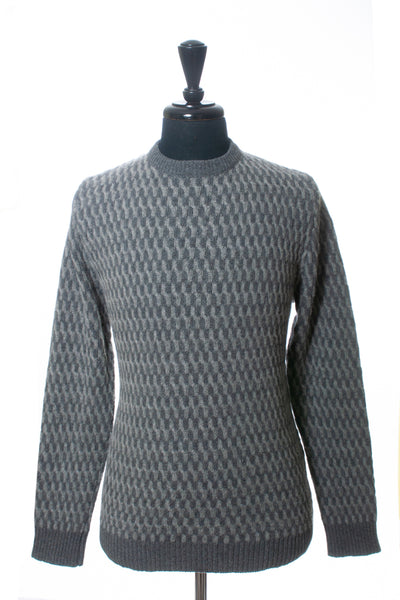Benson Graphite Gray Alpaca Blend Sweater