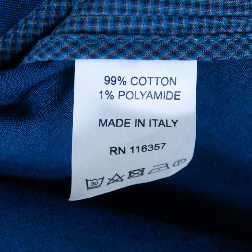 Zachary Prell Blue Check Cotton Jacket