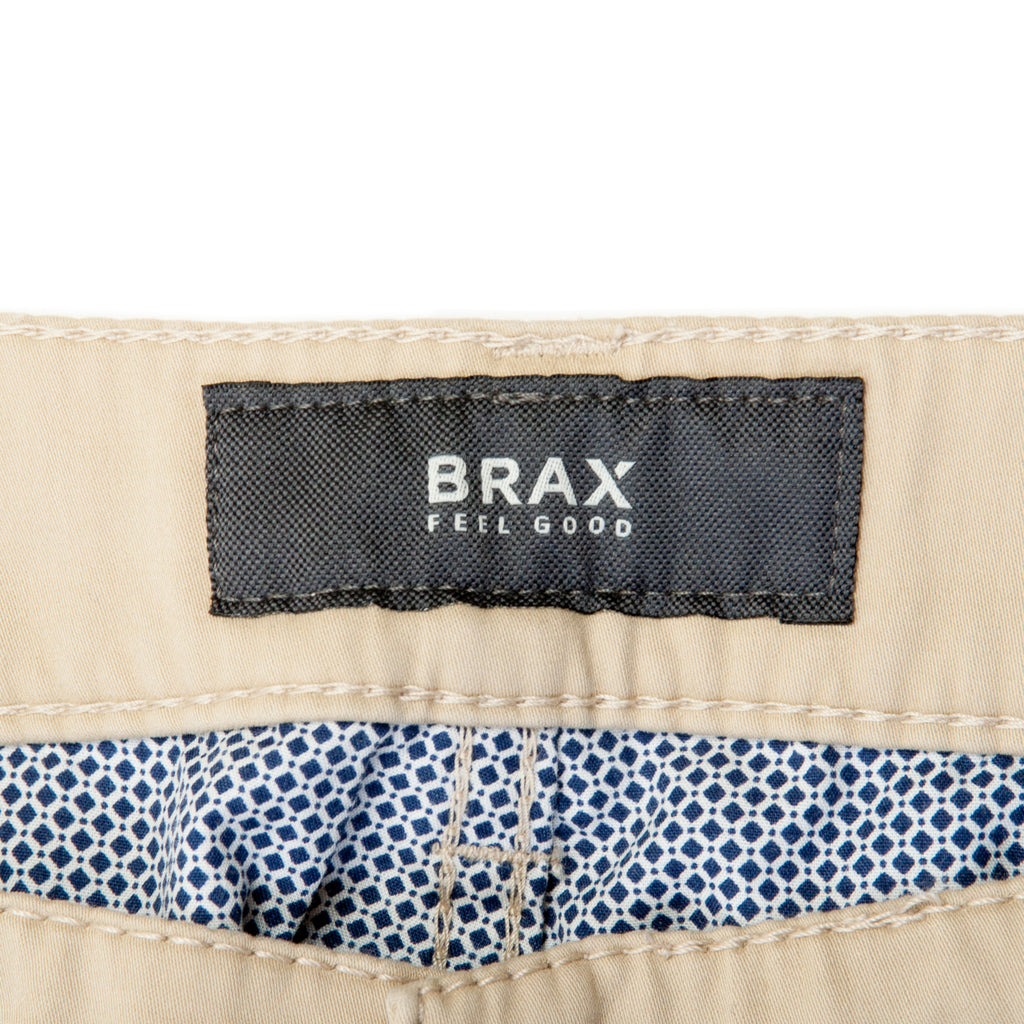 Brax Beige Cooper Regular Fit Pants