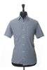 Carhartt Work in Progress Blue Gingham Check Preston Short Sleeve Shirt
