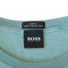 Hugo Boss Mint Green Slim Fit Leno-P Sweater