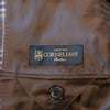 Corneliani Brown Check Silk Linen Leader Blazer