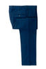 Luigi Bianchi Mantova Navy Blue Flannel Trousers