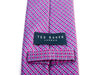 Ted Baker Wild Aster Pink Patterned Tie