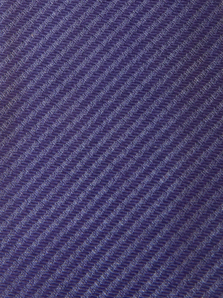 Hugo Boss Made in Italy Purple Tonal Stripe Tie