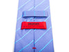 Hugo Boss Made in Italy Blue on Lilac Striped Tie