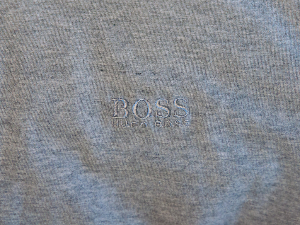 Hugo Boss Gray RN Crew-Neck T-Shirt