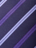 Giorgio Armani Purple Striped Tie