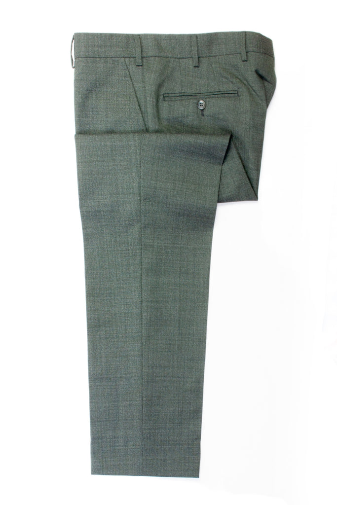 Luigi Bianchi Green Wool K Trousers