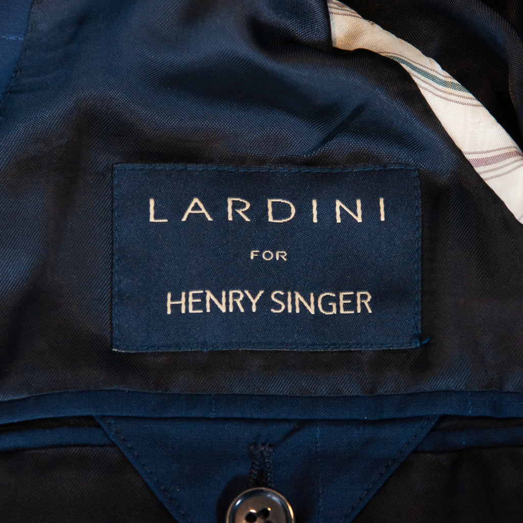 Lardini Blue Check Identity Soft Suit