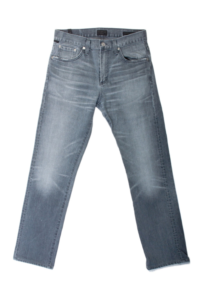 Citizens of Humanity Distressed Gray Core Jeans