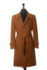 Frank Cosco Vintage Brown Ultrasuede Cambridge Overcoat