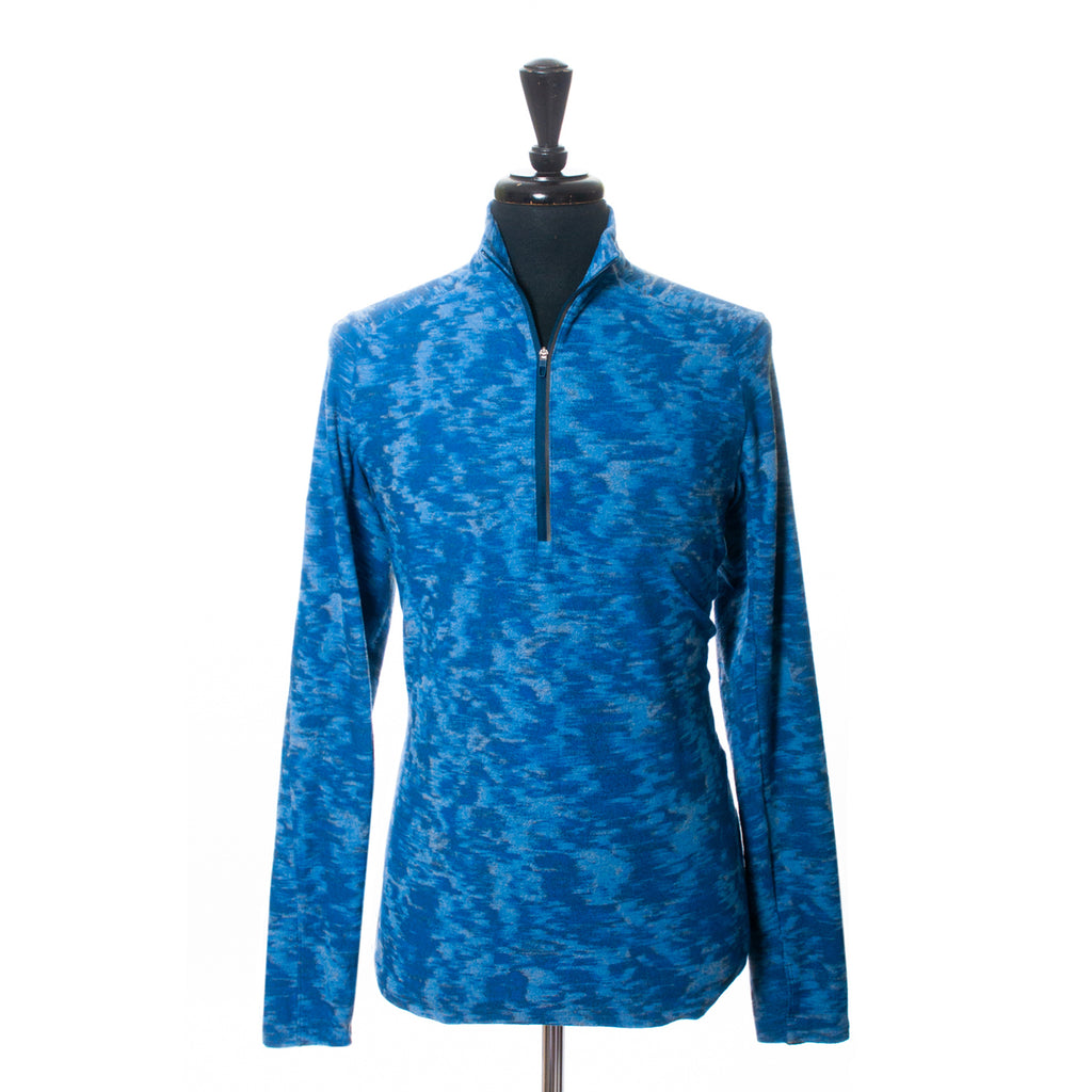 Lululemon Blue Haze Half Zip Fleece Pullover