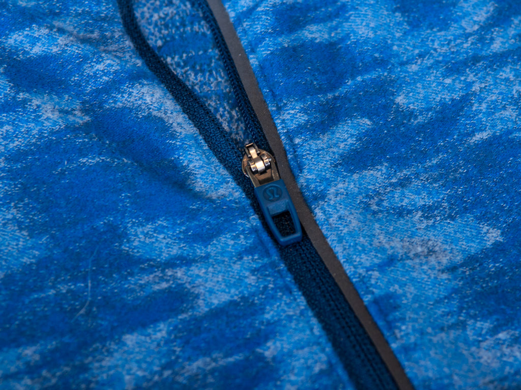 Lululemon Blue Haze Half Zip Fleece Pullover