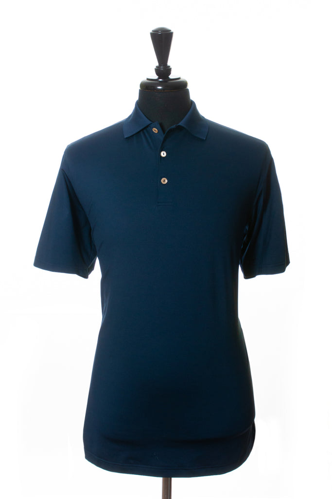 Peter Millar Navy Blue Summer Comfort Polo Shirt