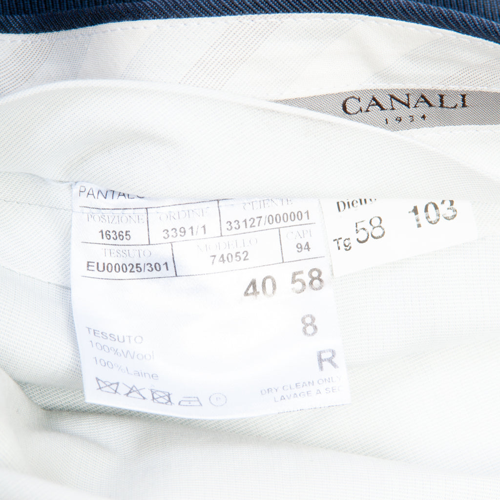 Canali 1934 Blue Five Pocket Dress Pants