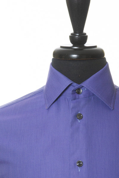 Eton Purple Signature Twill Contemporary Fit Shirt