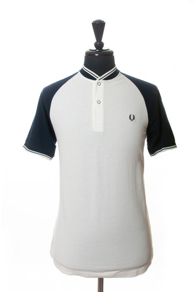 Fred Perry NWT Slim Fit Bomber Neck Pique Shirt