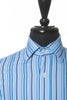 Etro Blue Striped Cotton Shirt