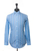 Etro Blue Striped Cotton Shirt