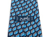 Hermes Blue Briefcase Print Tie