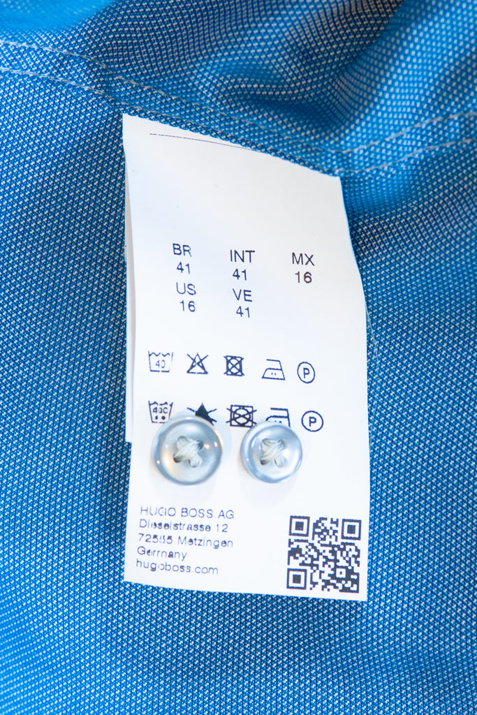 Hugo Boss Blue Regular Fit Enzo Shirt