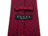 Gucci Deep Red Geometric Tie