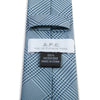 APC Light Blue Check Microfibre Skinny Tie