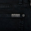 7 For All Mankind Black Standard Jeans