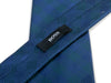 Hugo Boss Green on Navy Blue Check Tie