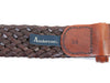 Anderson’s Brown Braided Leather Belt