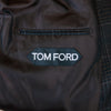 Tom Ford Brown Check Wool Basic Base A Blazer