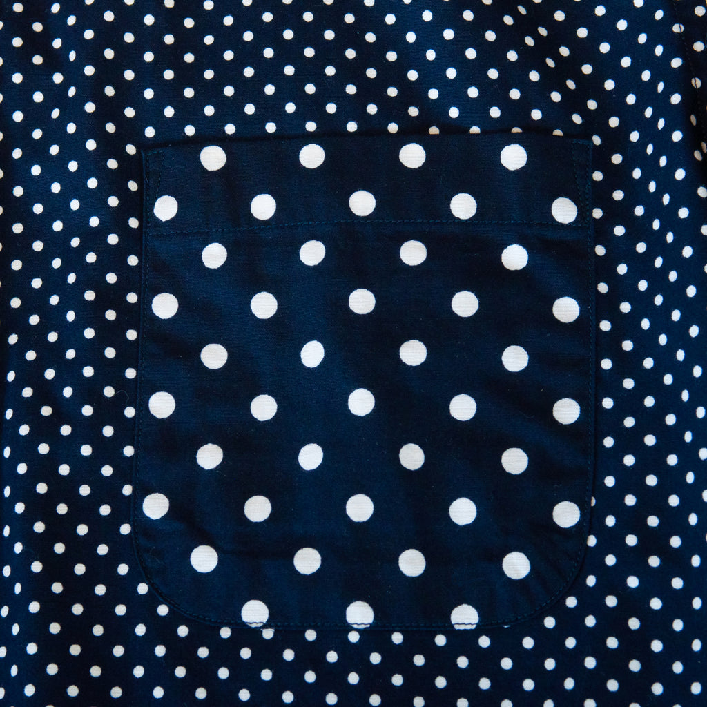 Uniform Experiment Black Polka Dot Shirt