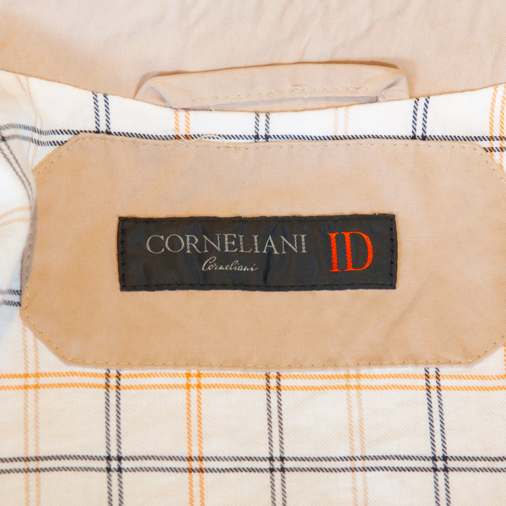 Corneliani ID Light Brown Three Quarter Length Coat