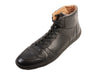 Piloti Black Leather Apex High Shoes