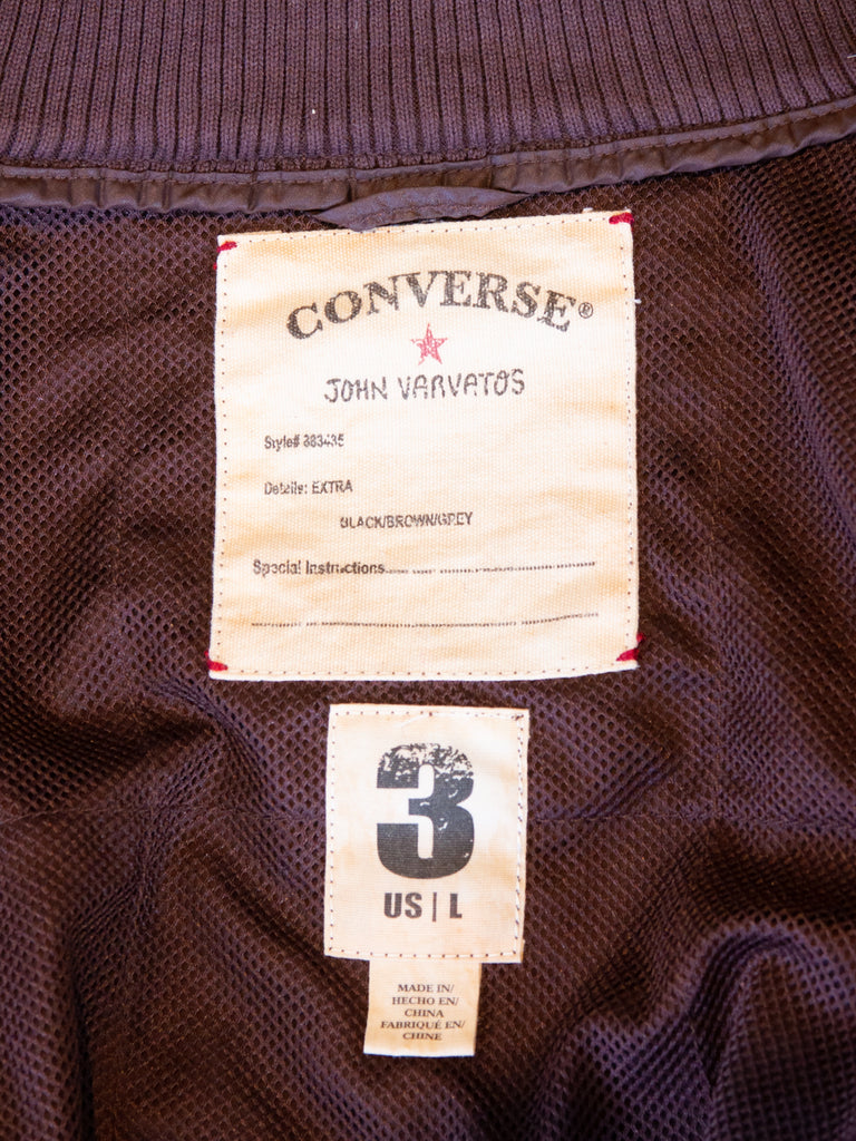 John Varvatos for Converse Brown Nylon Jacket