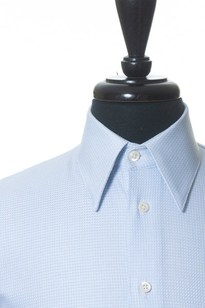 JP Tilford Light Blue Box Twill Shirt