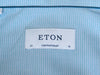 Eton Blue Weave Signature Twill Contemporary Fit Shirt