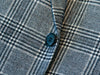 Canali Grey Prince of Wales Check Wool Blazer