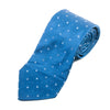 Celine Blue Patterned Silk Tie