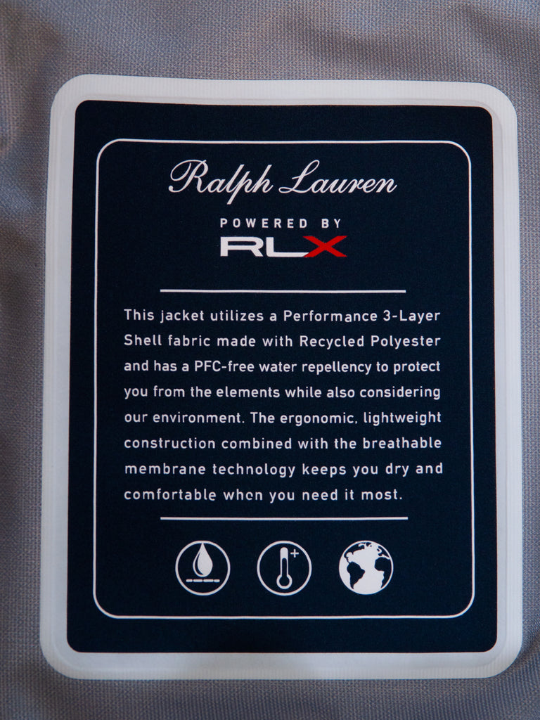 Ralph Lauren Purple Label Navy Blue RLX Triple Layer Shell Jacket