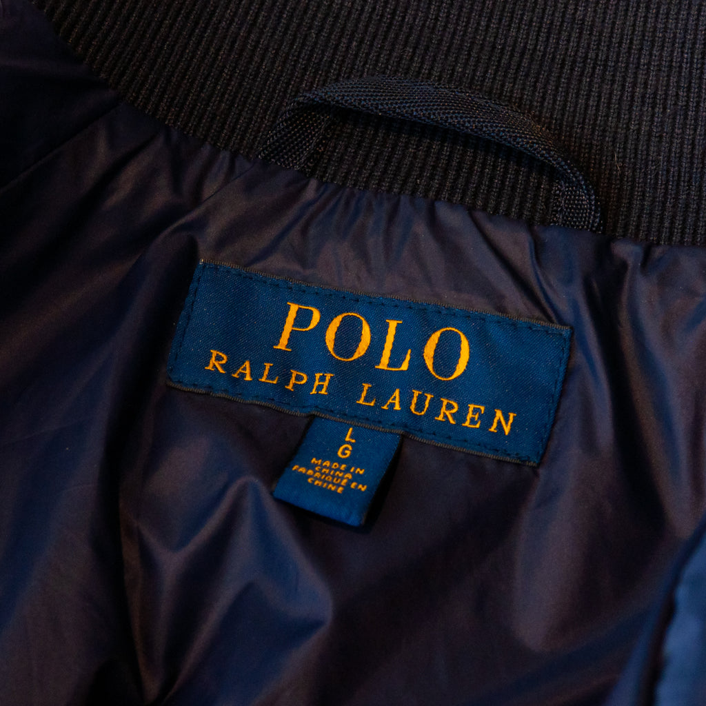 Polo Ralph Lauren Navy Blue Lightweight Bomber Jacket