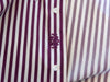 Robert Graham Maroon Stripe Shirt