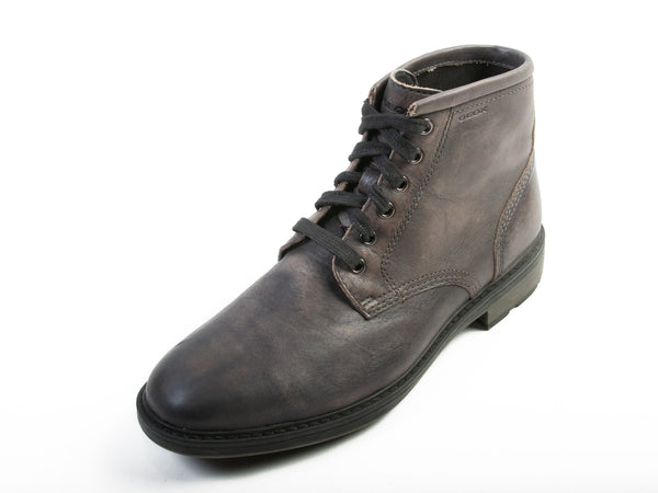 Geox Respira Gray Lace Up Boots